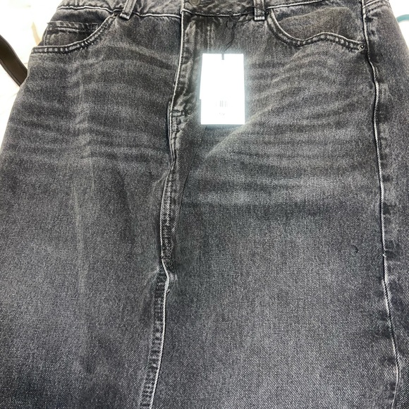 Denim Maxi Skirt - Picture 2 of 7